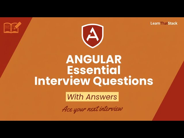 20 Angular Interview Questions (2025) — With Answers