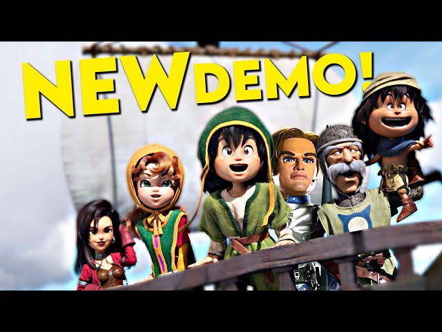 NEW Dragon Quest 7 REIMAGINED Demo