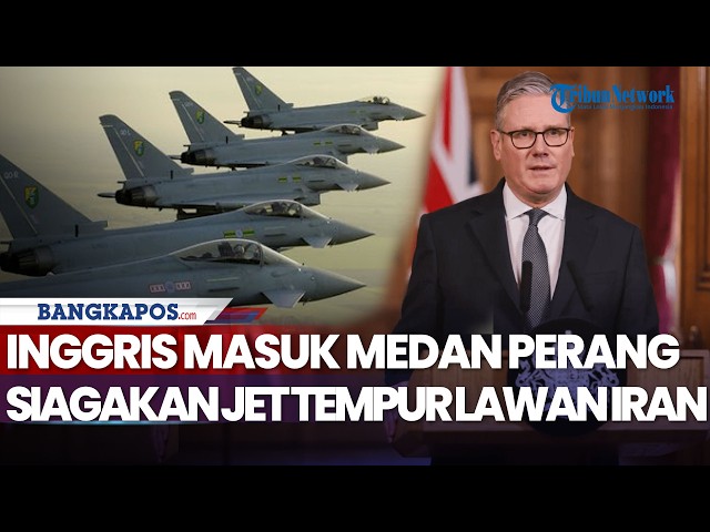 Britain Enters the Battlefield, Putting Fighter Jets on Alert to Counter Iranian Missiles