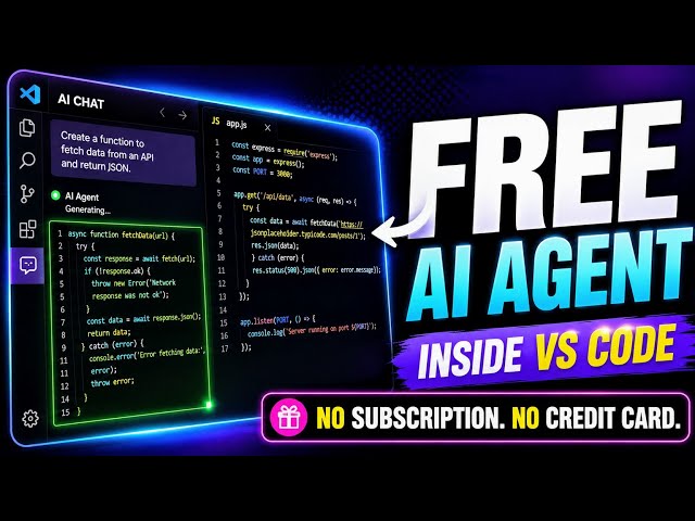 The Best Free AI Coding Agent in VS Code 2026 (No Paid API Required)