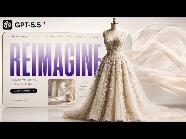 I Built a Luxury 3D Clothing Animated Website with AI (No Code) | Technical House