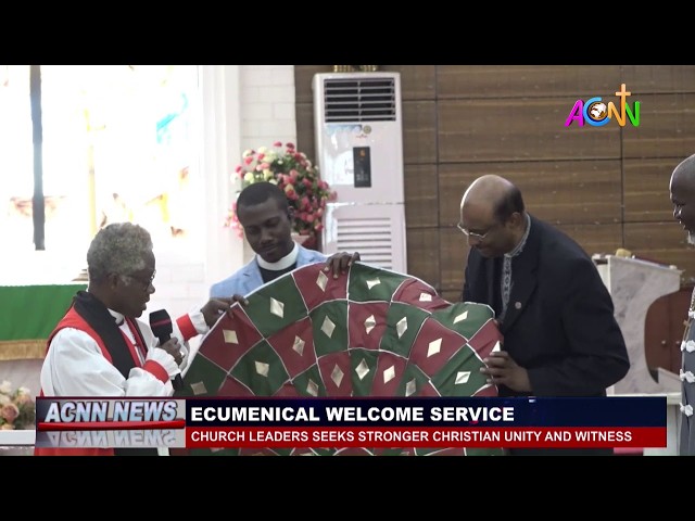 CHURCH LEADERS SEEK STRONGER CHRISTIAN UNITY AND WITNESS