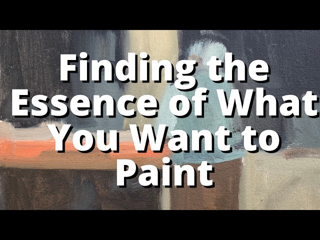 Using a Block-In to Strip an Image to Its Core