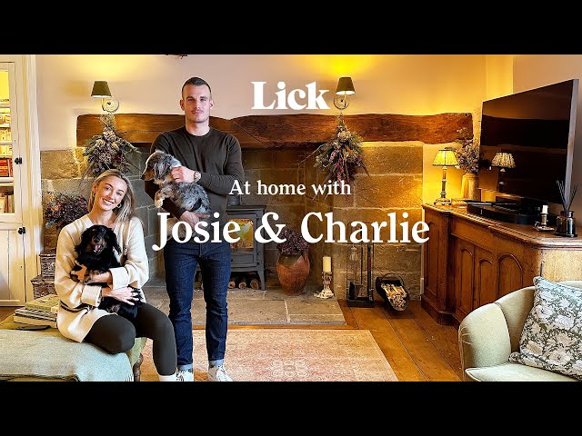 At home with Josie Fear & Charlie Irons | Lick home tour