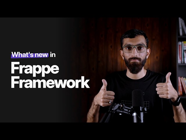 Disable Apps, Custom Search Results, more | What's new in Frappe Framework? | August, 2026