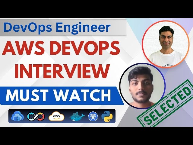 Excellent 2 Years AWS DevOps Engineer Mock Interview with Questions and Answers | Cloud | Docker