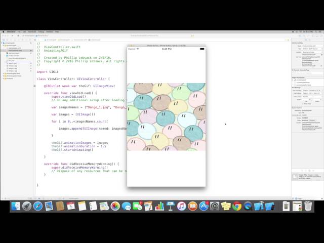 Xcode 7 Tutorial: How to Animate Images & Gifs