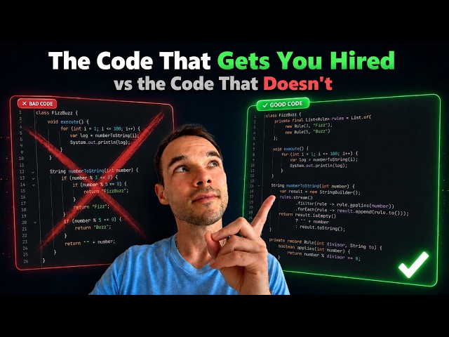 The Java Code That Gets You Hired (and the Code That Doesn't)