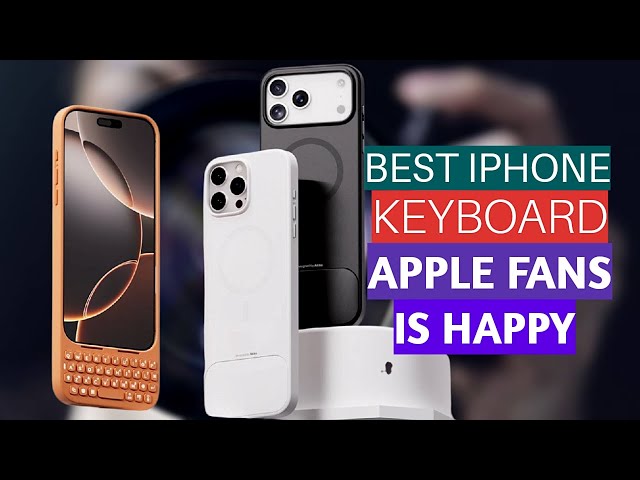 How To Convert Your iPhone 17 ProMax To Physical Keyboard Using Akko!