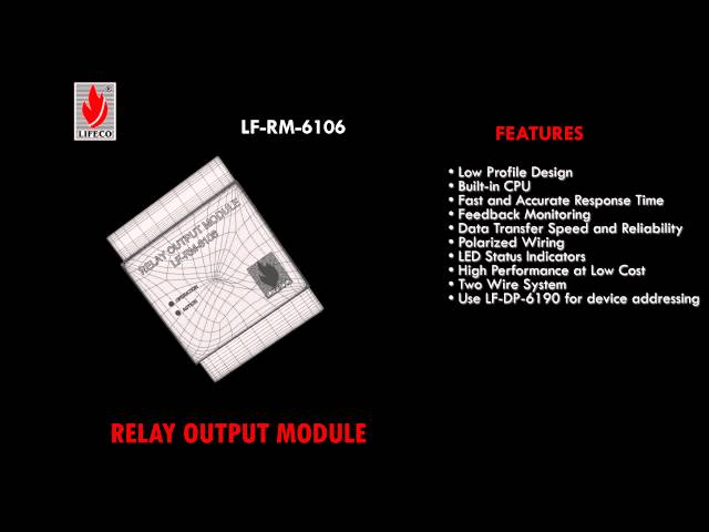 Relay Output Module LIFECO