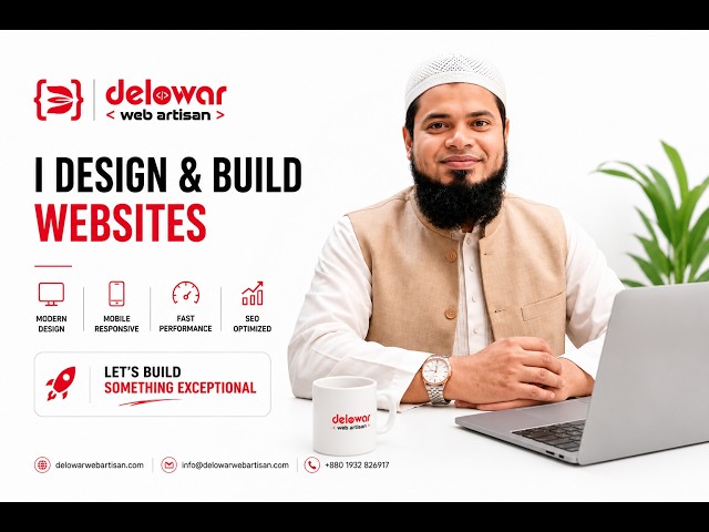Professional Web Design Services | Delowar Web Artisan | Business Website Expert