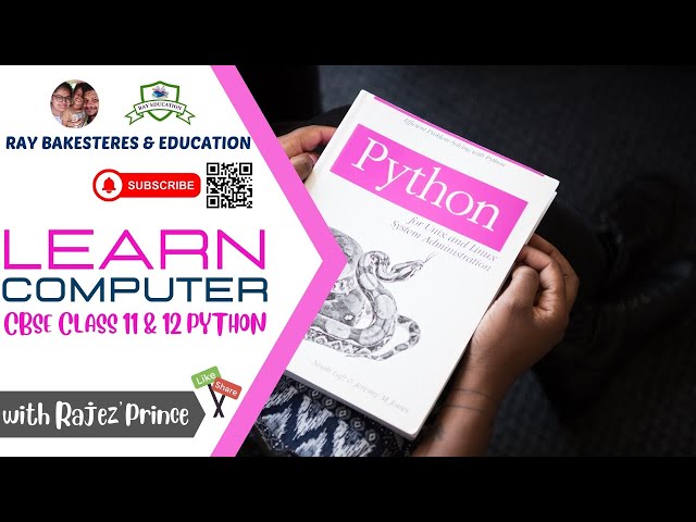 CBSE XI & XII PYTHON| ONE SHOT| GETTING STARTED| PYTHON FUNDAMENTALS| OPERATORS & EXPRESSIONS(PART1)