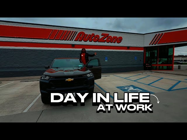 MY FIRST DAY WORKING AT AUTOZONE