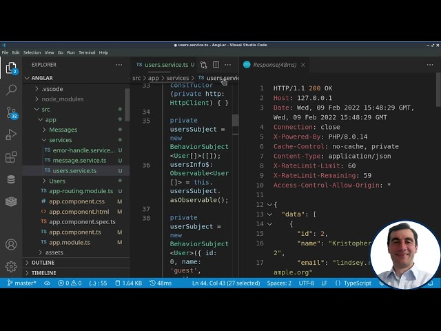 Connect Laravel REST API with Angular