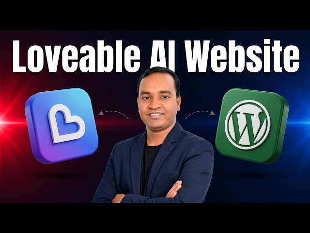 I Built a Professional Website in 7 Minutes Using AI (No Coding!) | Lovable AI 2026