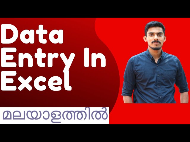 Data Entry Job Made Easy In Excel