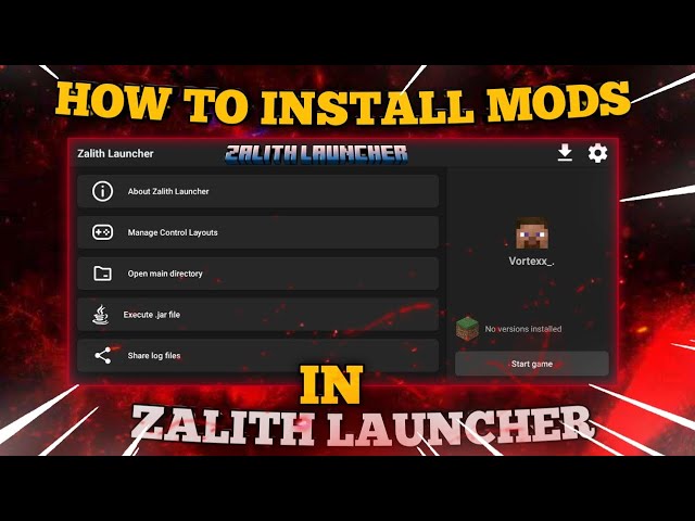 How to install mods in Zalith launcher | guide |