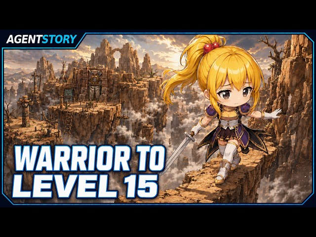 Autonomous Warrior to Level 15: Full Uncut Run at 1x Speed | MapleStory v83