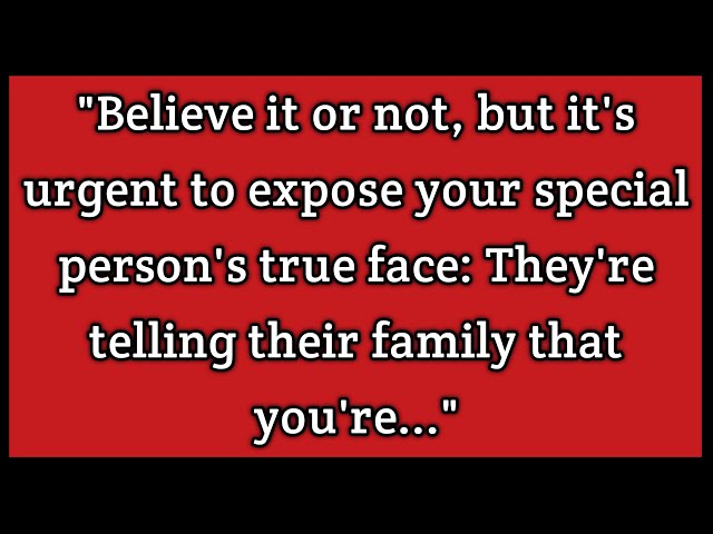 "The Real Face Of Your Special Person (Exposed)" | god message today #divinemessage