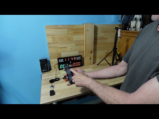 Samshow LED Electronic Scoreboard Digital Score