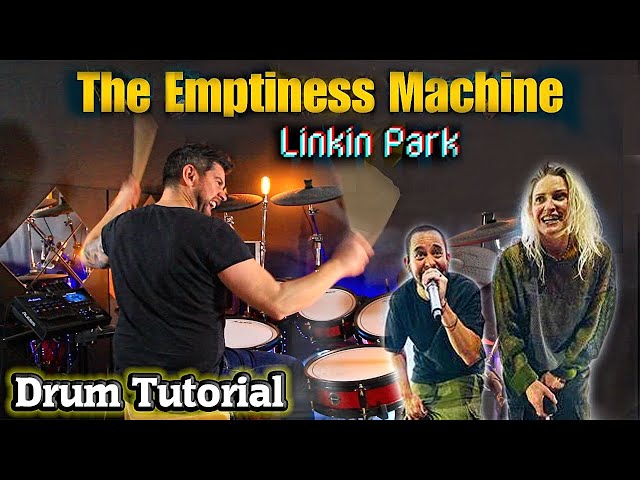 Learn How To Play The Emptiness Machine - Linkin Park -Drum Tutorial Lesson