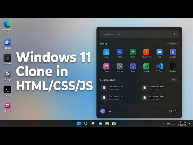 You Won’t Believe This Windows 11 Clone Is Made With JavaScript