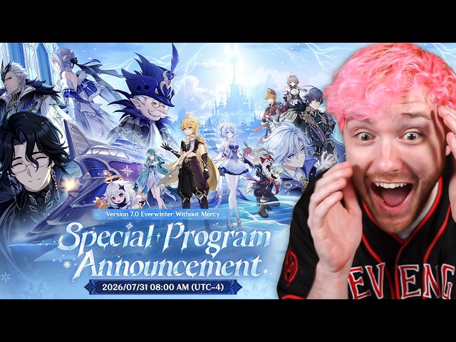 SNEZHNAYA IS FINALLY HERE!! Genshin Impact 7.0 Livestream REACTION!