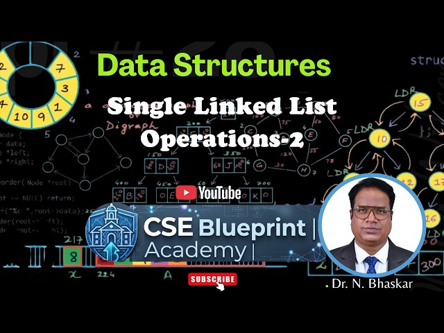 Singly Linked List Operations | Insertion, Deletion, Traversal & Searching | Data Structures