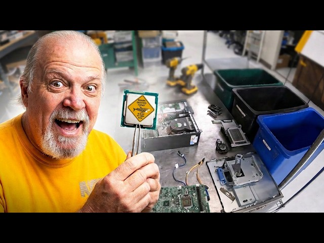 Old Computer Breakdown: Every Valuable Component Exposed