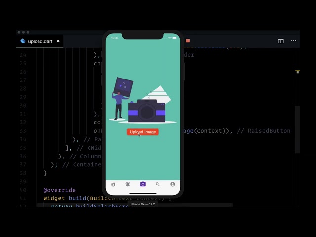 1  Upload Post Splash Screen and Image Picker
