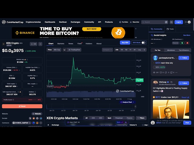 Is XEN Crypto ($XEN) token Legit or Scam??