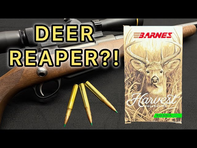 ULTIMATE DEER AMMO?! 30-06 Barnes Harvest 180gr (Rifle Ballistics Gel Test)