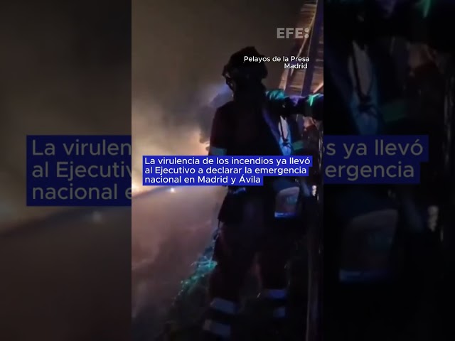 España pide ayuda a la UE por los incendios forestales