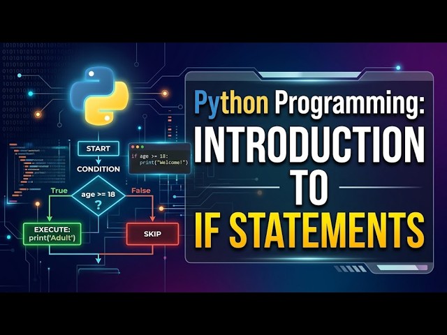 Python Programming: Introduction to If Statements