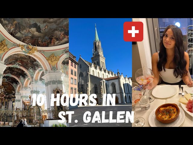 Day in my life - 10 hours in St. Gallen Switzerland 🇨🇭