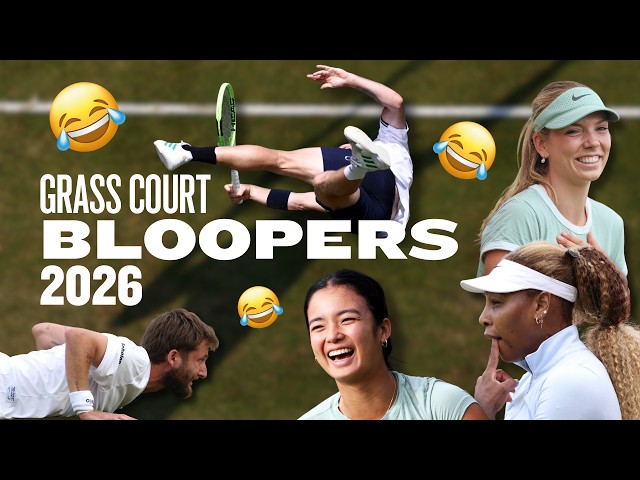 Try Not To Laugh 😂 Grass Court Season 2026 Tennis Bloopers 🎾