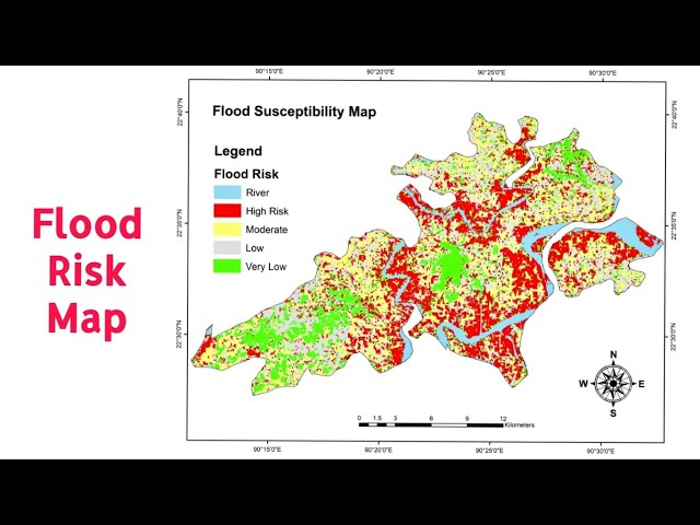 Flood Susceptibility Mapping using GIS-AHP Multi‐criteria Analysis