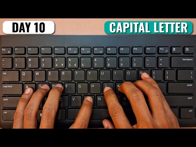 English Typing Course- DAY 10 | Free Typing Lessons | Touch Typing Course | Tech Avi