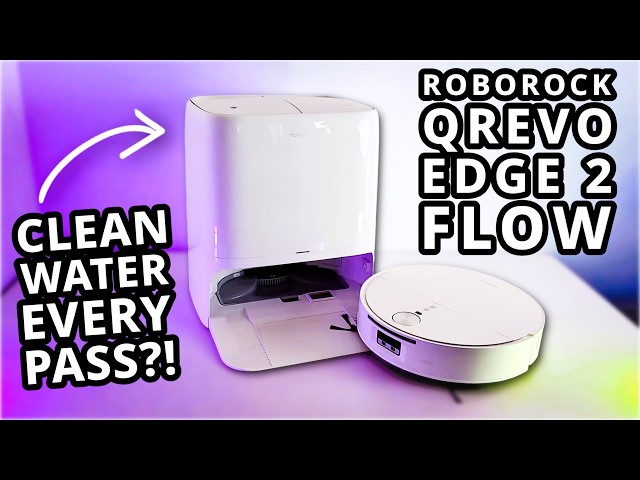 Roborock Qrevo Edge 2 Flow - Is This the Future of Robot Mopping?