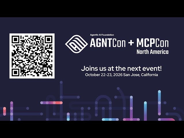 AGNTCon + MCPCon Europe LIVE: Anthropic, DeepMind, OpenAI, AWS & More