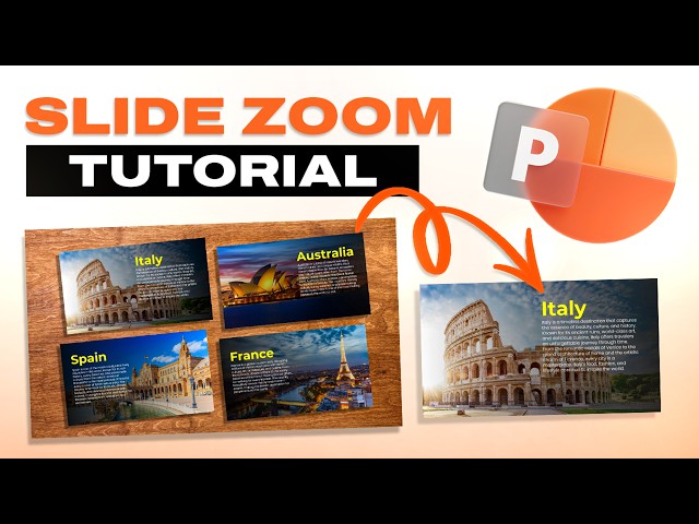 Easy Slide Zoom Tutorial for Your PowerPoint Slides!