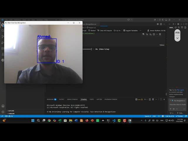 #32 [ Project ] Face Detection and Recognition System Part 2