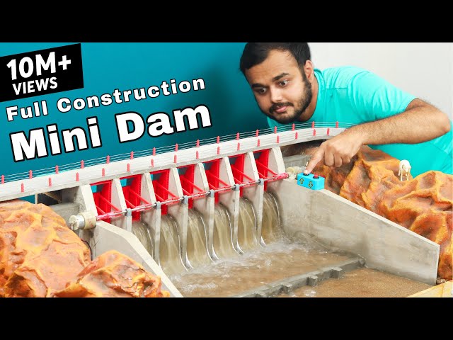 How Dam Model Construct? Mini Dam Modelling