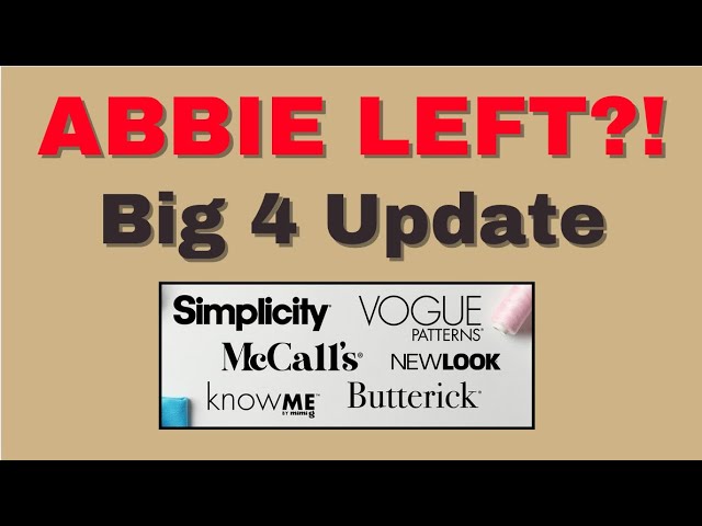 Big 4 Patterns Update: More Changes Behind the Scenes