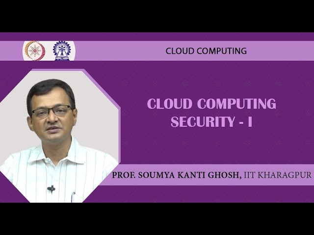 Cloud Computing Security I