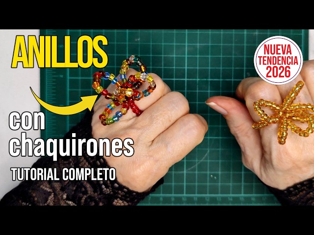 Butterfly Ring with Large Seed Beads | Quick and Easy Tutorial