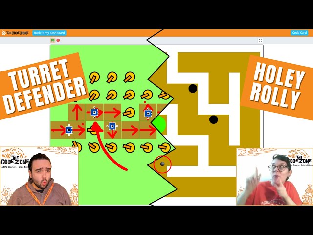 🔴 The Code Zone Live Stream - HOLEY ROLLY AND TURRET DEFENDER
