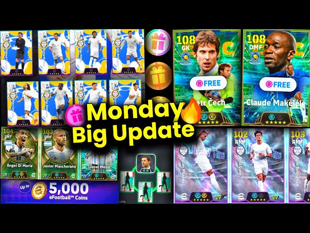 eFootball™ 2027 Big Update 🤯 | Monday Free Epics |Free Showtime | 5000 Free Coins In eFootball 2027🤯