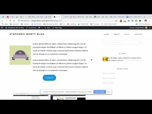 How To Design The Genesis User Profile Widget With CSS on WordPress 2019